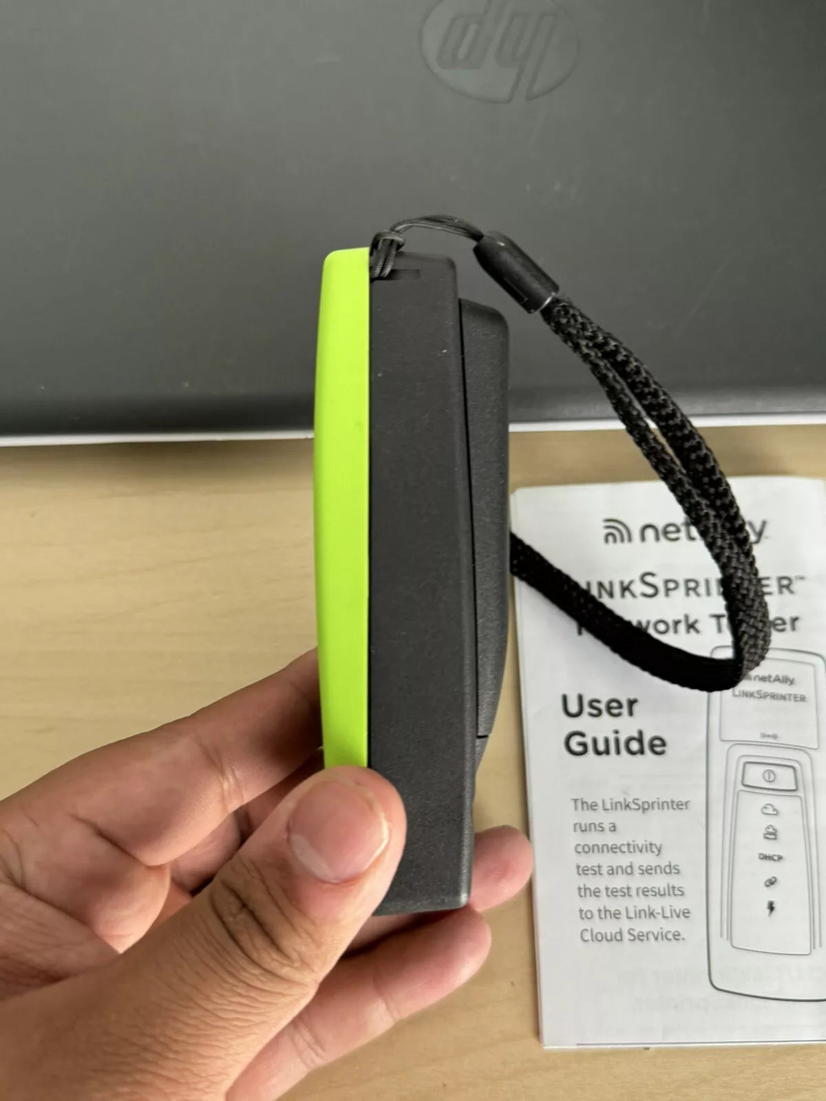 NetAlly LSPRNTR-300 Pocket-Sized LinkSprinter Network Tester with Batteries