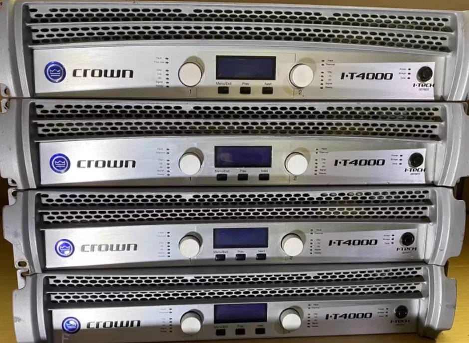 1pc CROWN I.T4000 Power Amplifier - Excellent