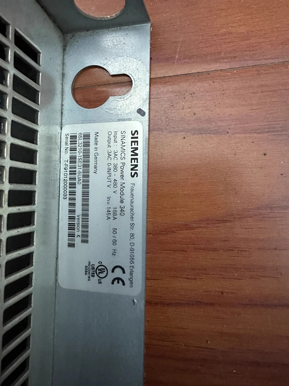 PM340 6SL3210-1SE31-5UA0: Energy-efficient Power Module