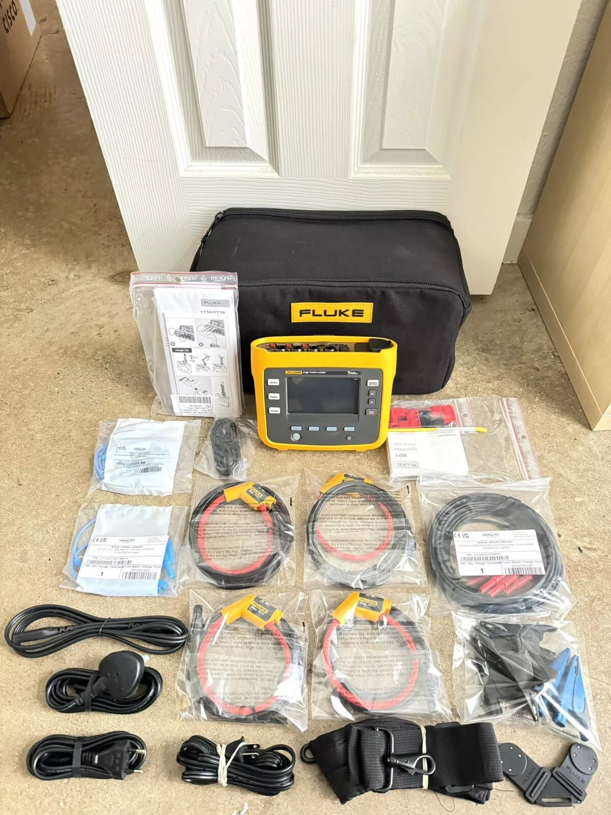 Fluke 1738/EUS/WWG Power Logger Kit 3 Phase with Bag