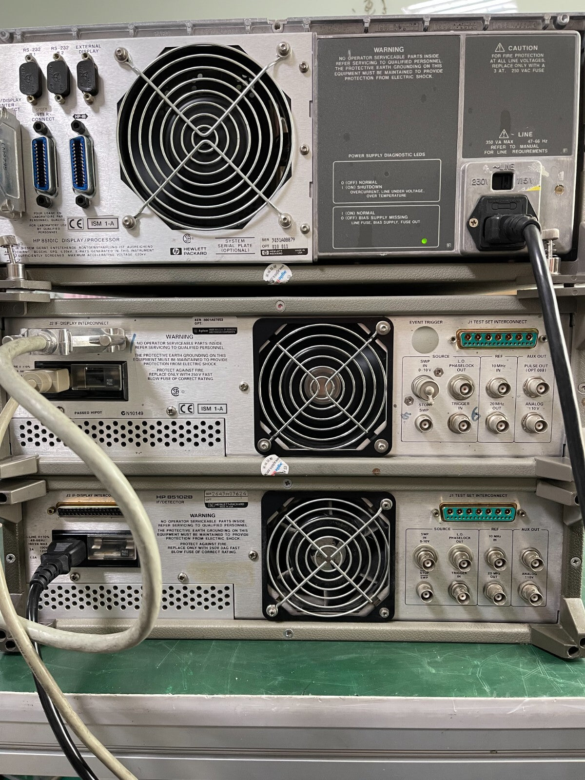 HP Agilent 8510B (85102B) Network Analyzer _3624 - XG eqpt