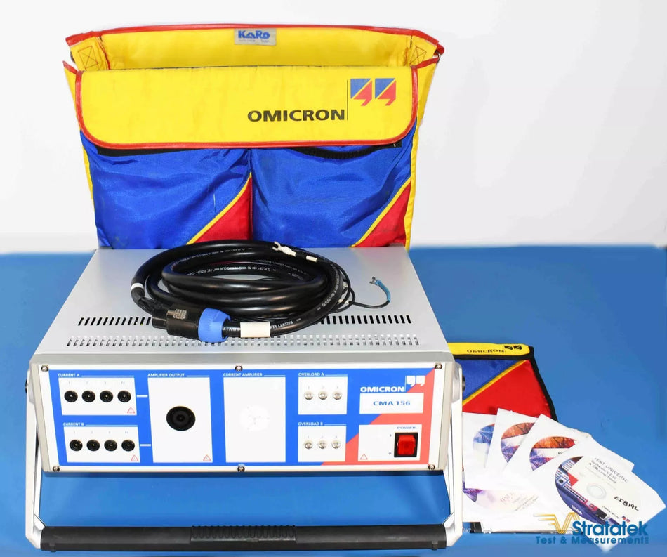 Omicron CMA 156 6 Phase Current Amplifier Relay Test Set Booster