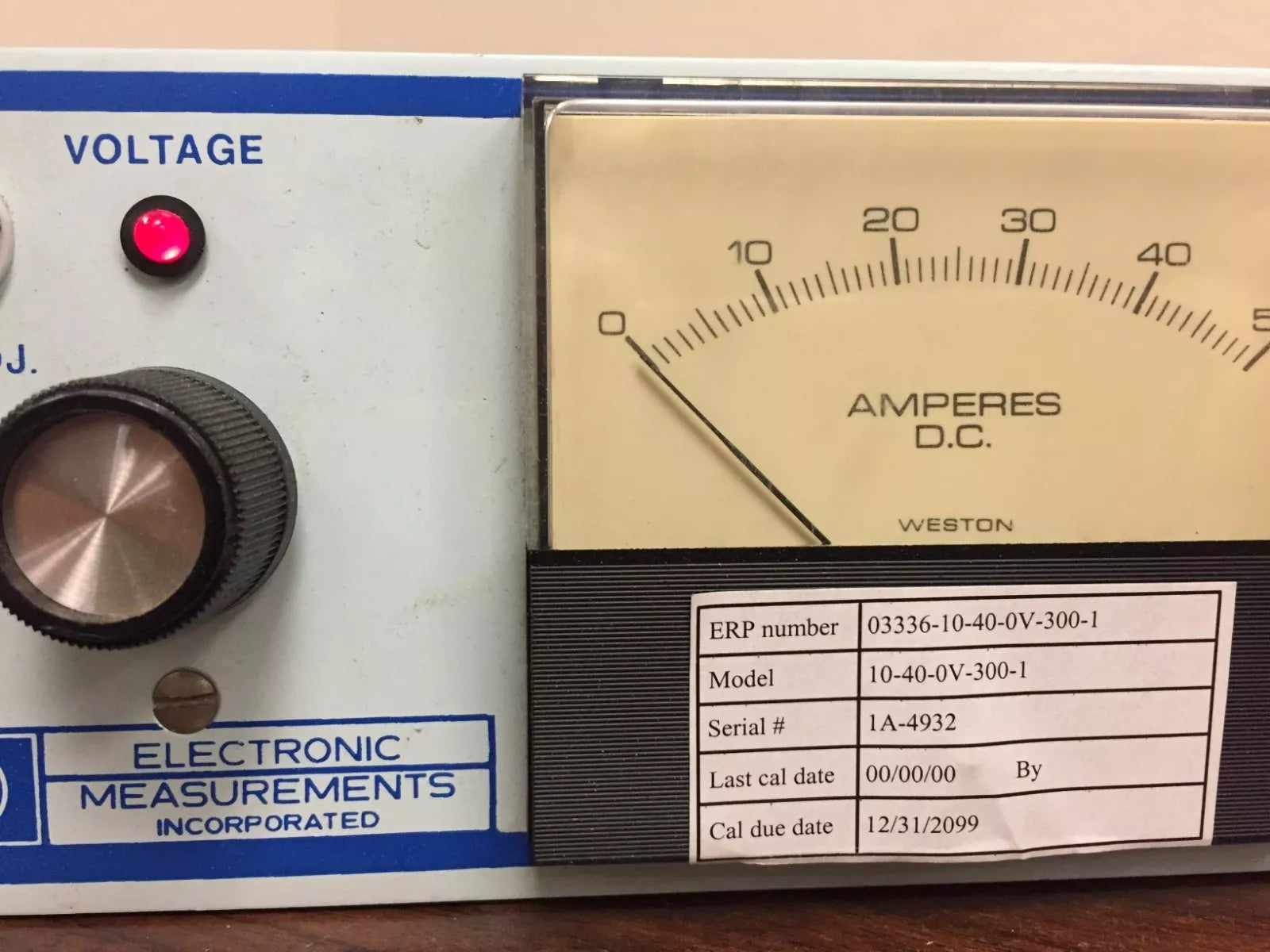 Variable Adjustable DC Power Supply SCR 10-40-OV-0300-1