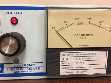 Variable Adjustable DC Power Supply SCR 10-40-OV-0300-1