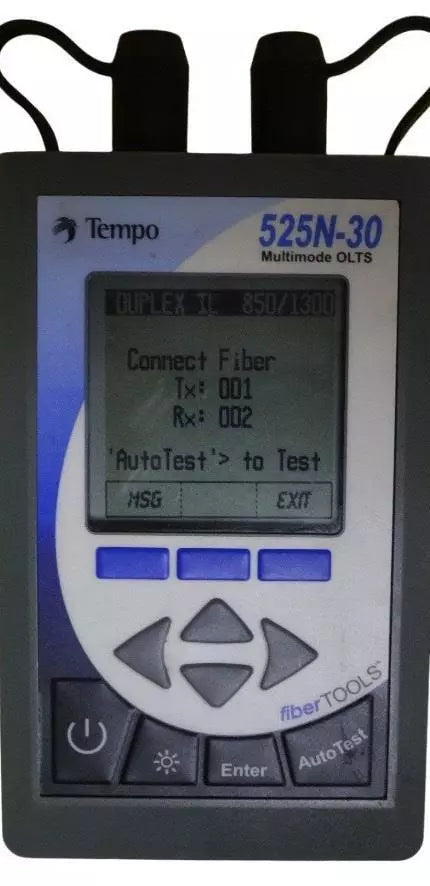 TEMPO 525N-30 Multimode OLTS Optical Fibre Tool