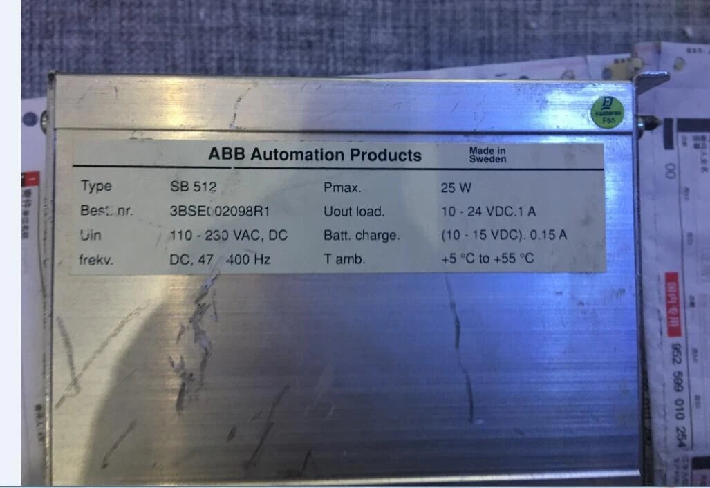 ABB SB512 3BSE002098R1 Controller Module
