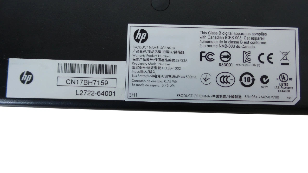 HP Scanjet Professional 1000 Mobile Scanner - Free Shipping