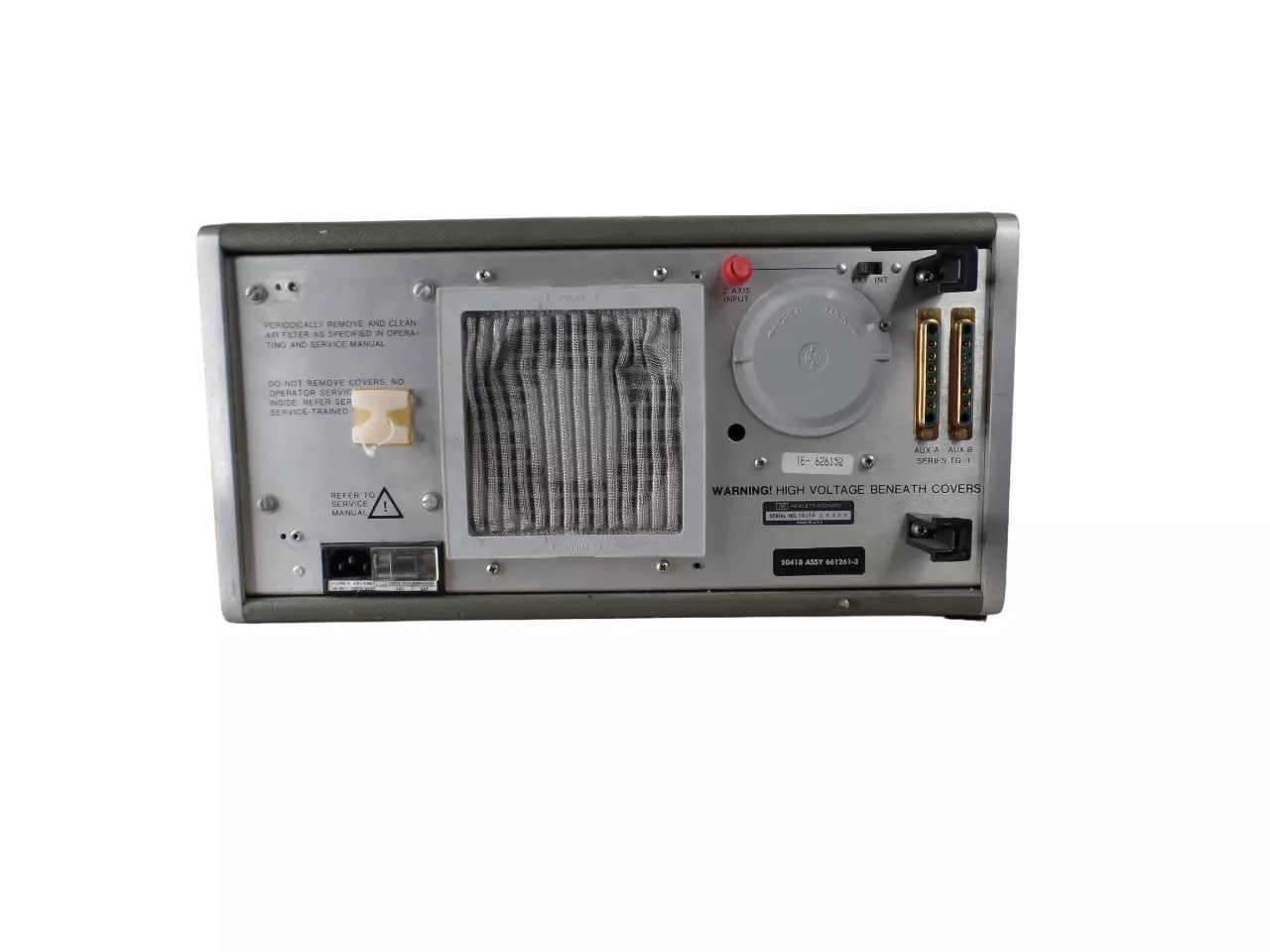 HP 141T 8553B 8552B Spectrum Analyzer 1kHz to 110 MHz