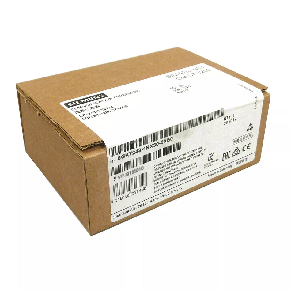 6GK7243-1BX30-0XE0 1PCS NEW SIEMENS 6GK7 243-1BX30-0XE0 Communication Processor