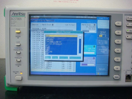 Anritsu MG3700 /021 250kHz-3.0GHz Vector Signal Generator