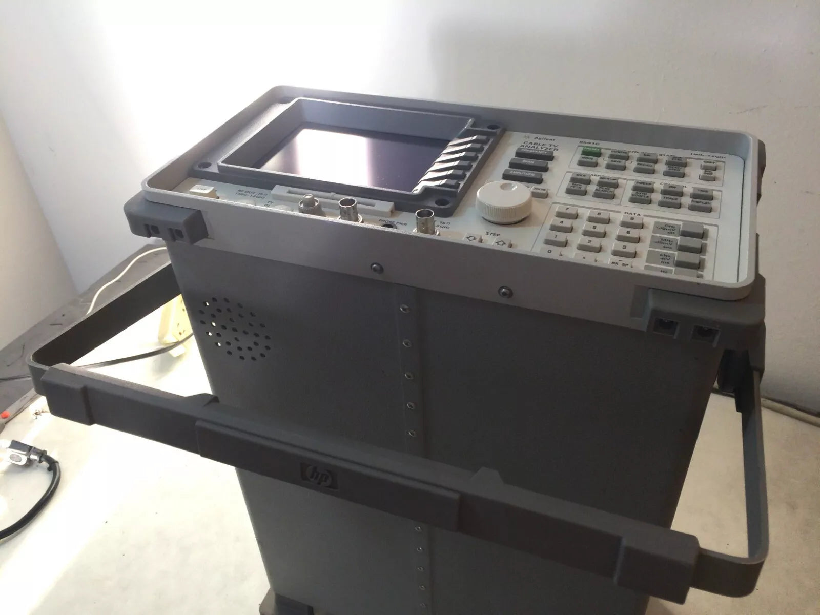 HP Agilent Keysight 8591C Cable TV Analyzer 1.8 GHz Opt 4, 101, 105, 102, 43