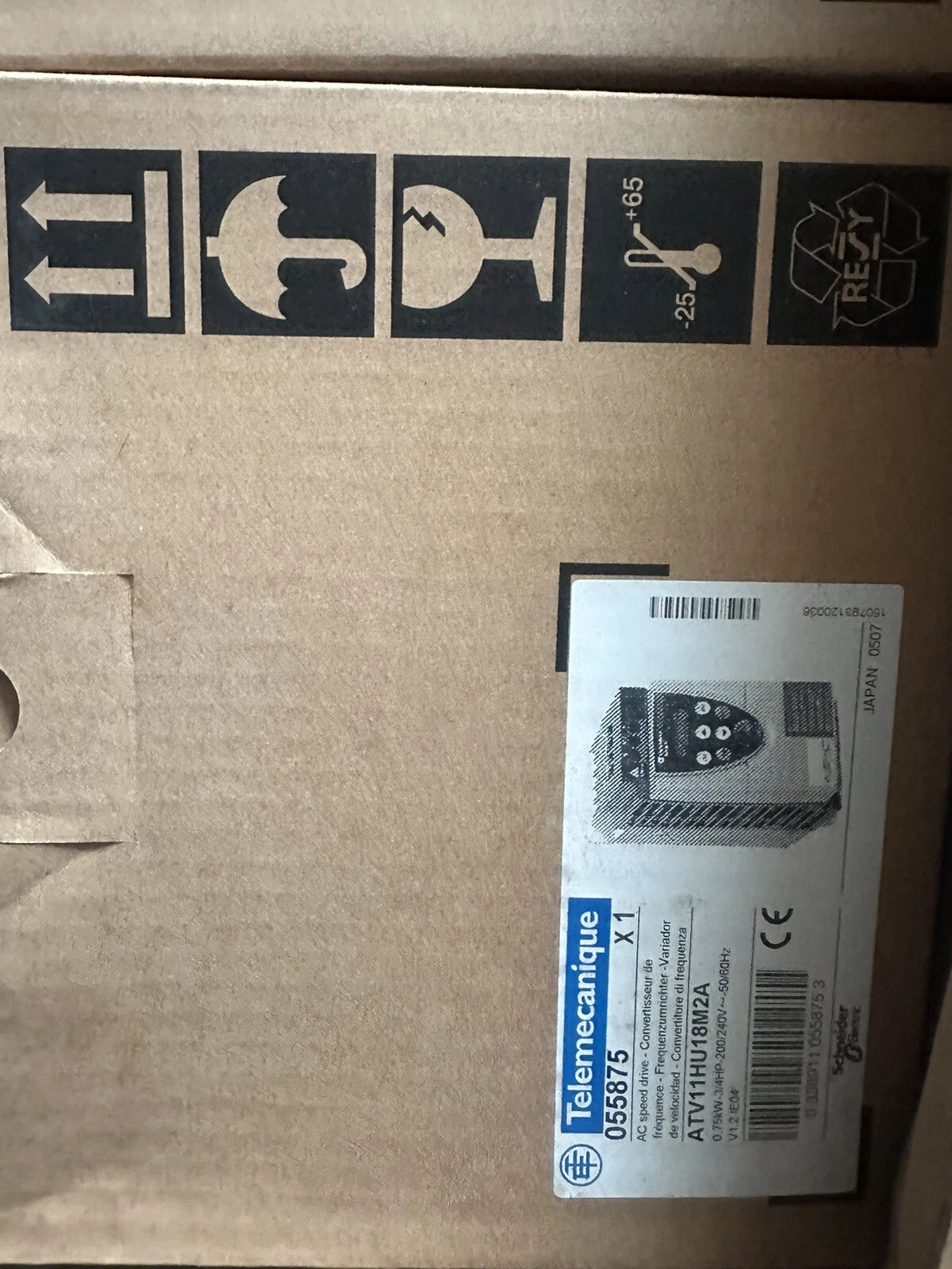 ATV11HU18M2A 0.75kW 220V Variable Frequency Drive