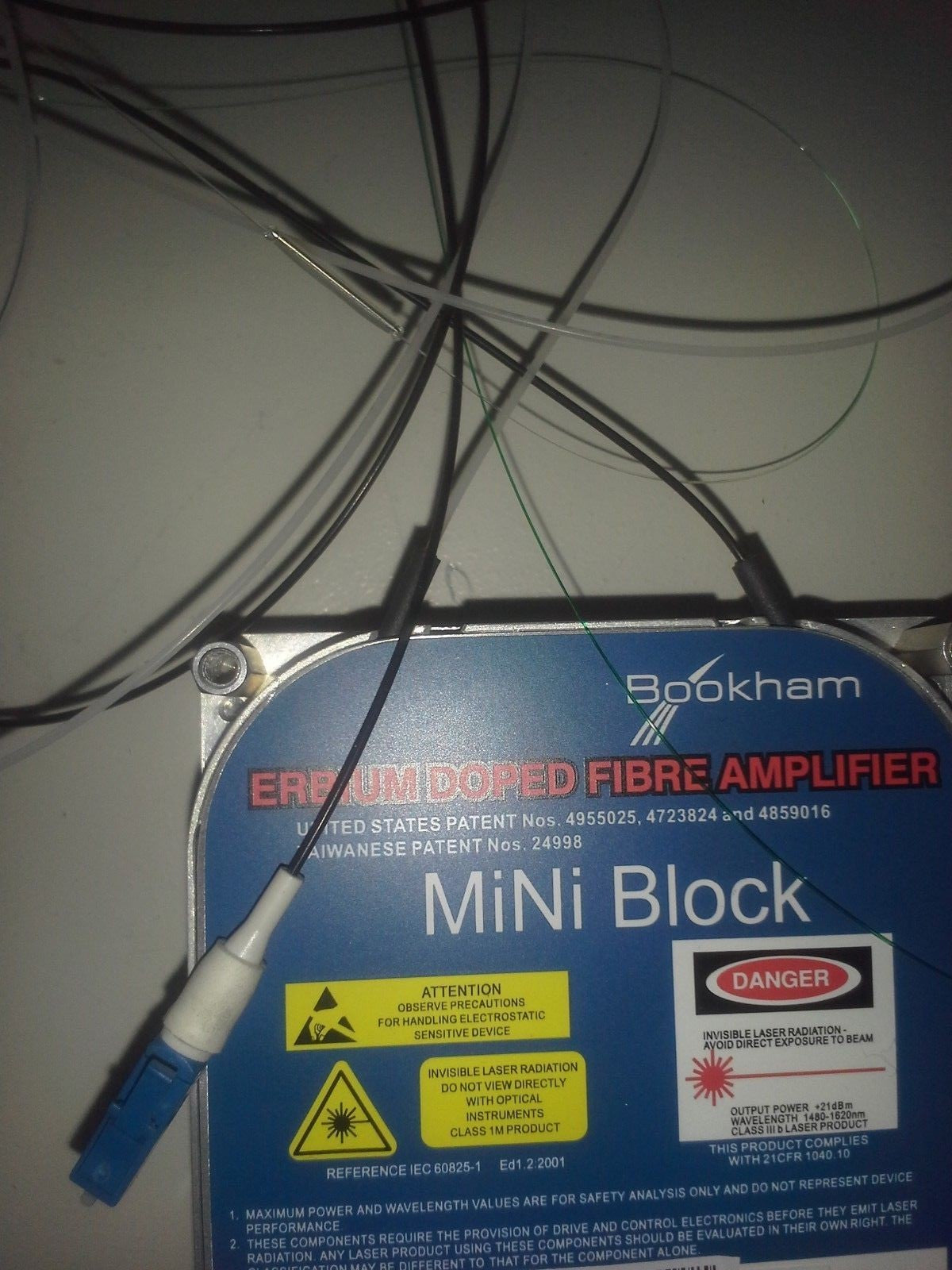 Optical Fiber Amplifier C-Band by Bookham Technology