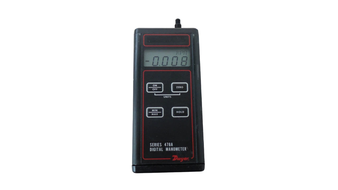 Dwyer 478A Digital Manometer with Advanced Features