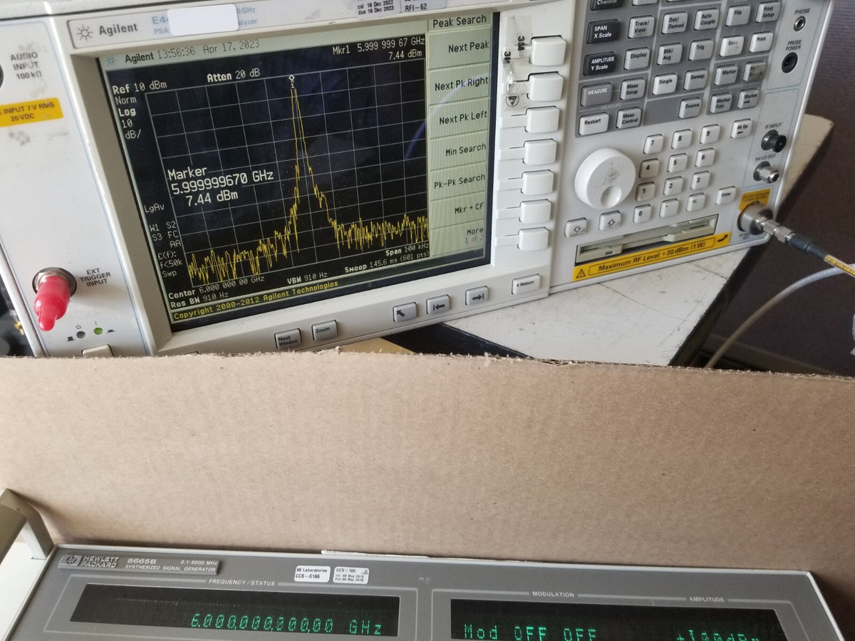 Agilent / HP HP8665B RF Generator 6 GHz