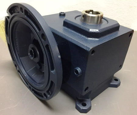 Grove Gear Ironman GR-FHMQ-818-60-HL-56-16 FTG Right Angle Reducer Ratio 60:1