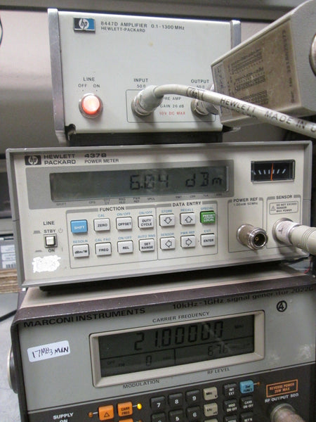 HP Wide Band Amplifier 0.1-1300 MHz