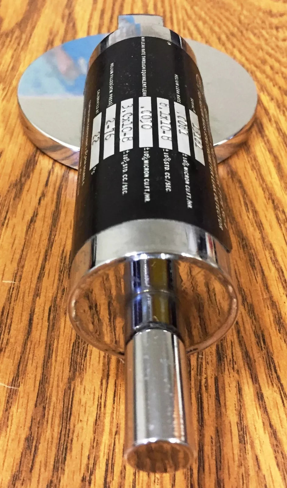 Veeco SC-4 Sensitivity Calibrator for Helium Mass Spectrometer Leak Detector