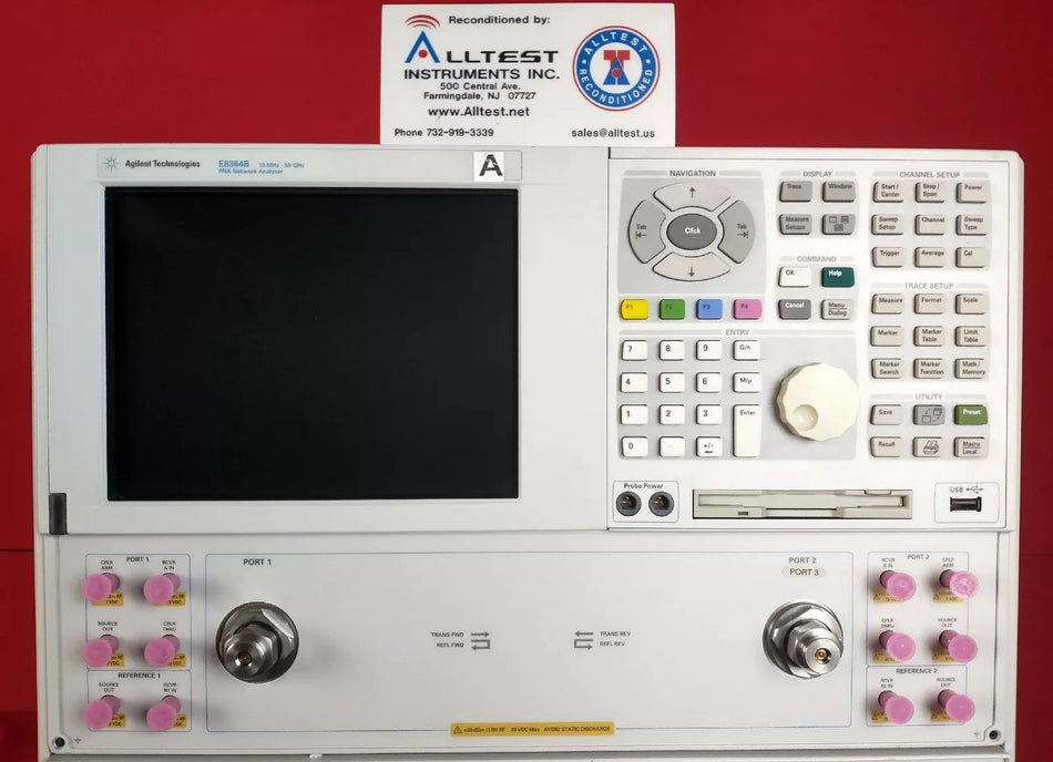 Agilent E8364B PNA Vector Network Analyzer, 10 MHz to 50 GHz