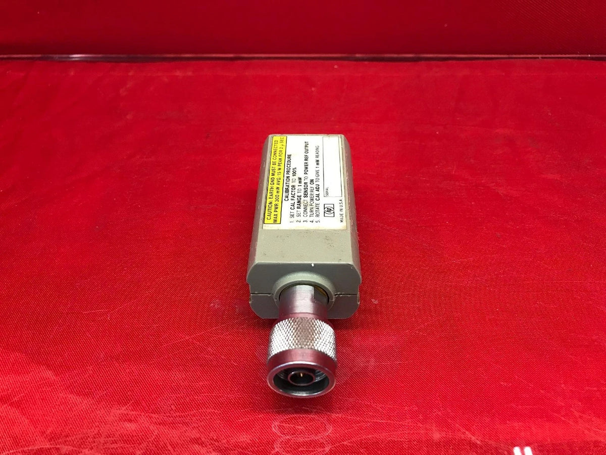 Calibrated Agilent/Keysight 8481A Power Sensor 10 MHz to 18 GHz SN 1550A05722