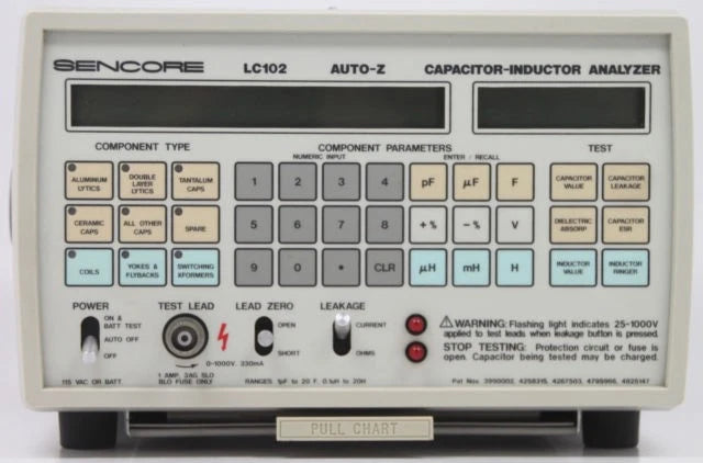 Sencore LC102 Capacitance-Inductance Analyzer