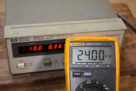Portable Digital Multimeter with LCD Display and Test Leads