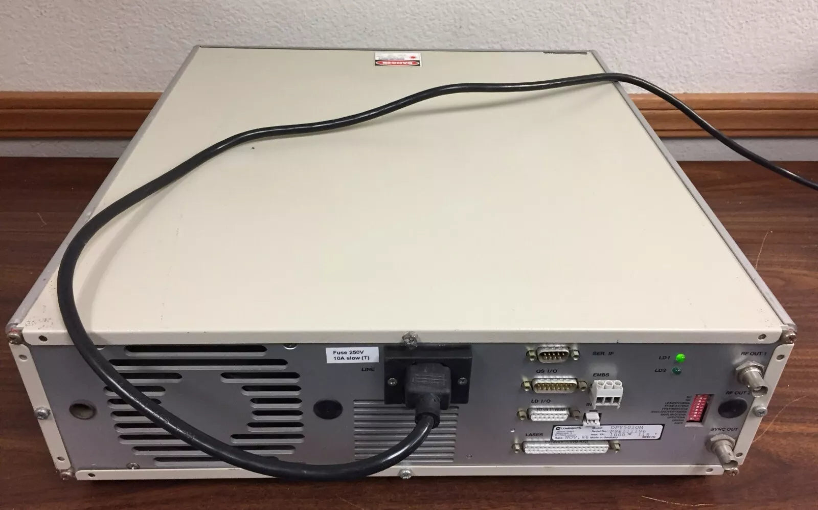 Coherent DPY501QM Laser Power Supply for Industrial Use
