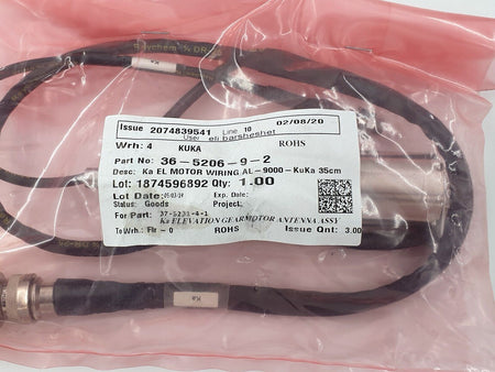 EL Motor Wiring for AL-9000 by KUKA