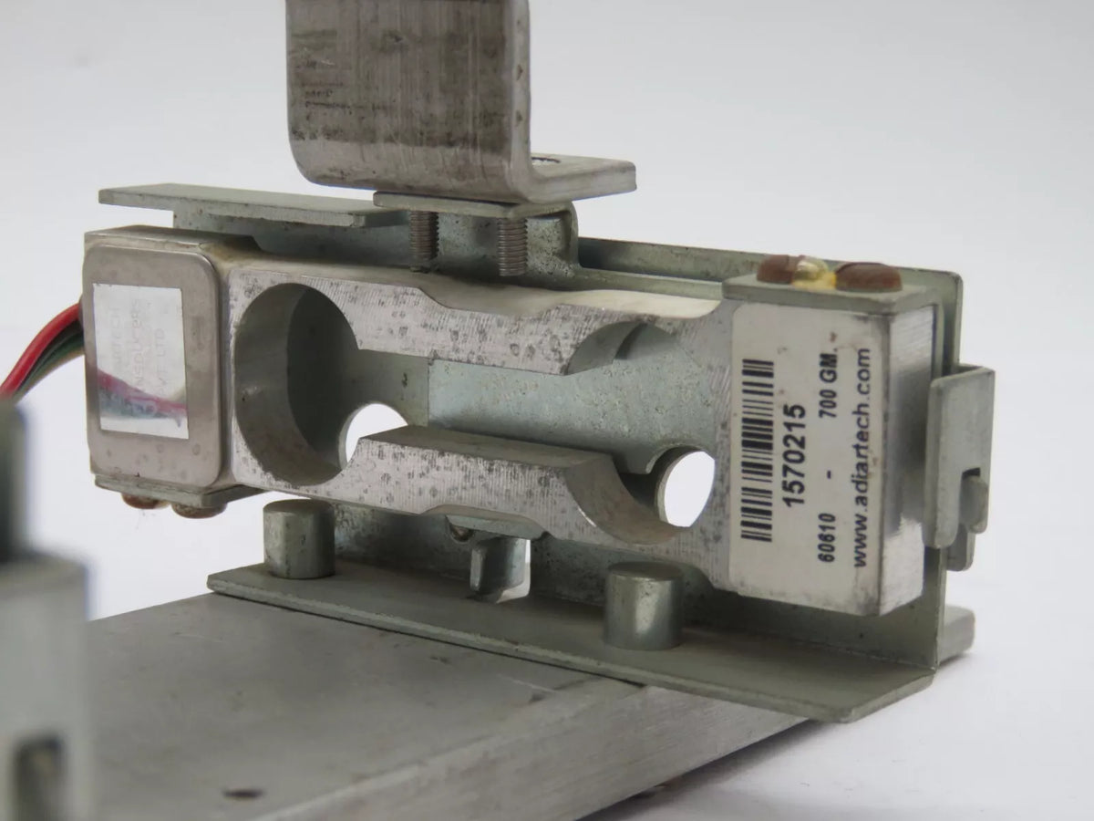 Industrial Mounting Bracket with Wiring - Metal Frame Assembly