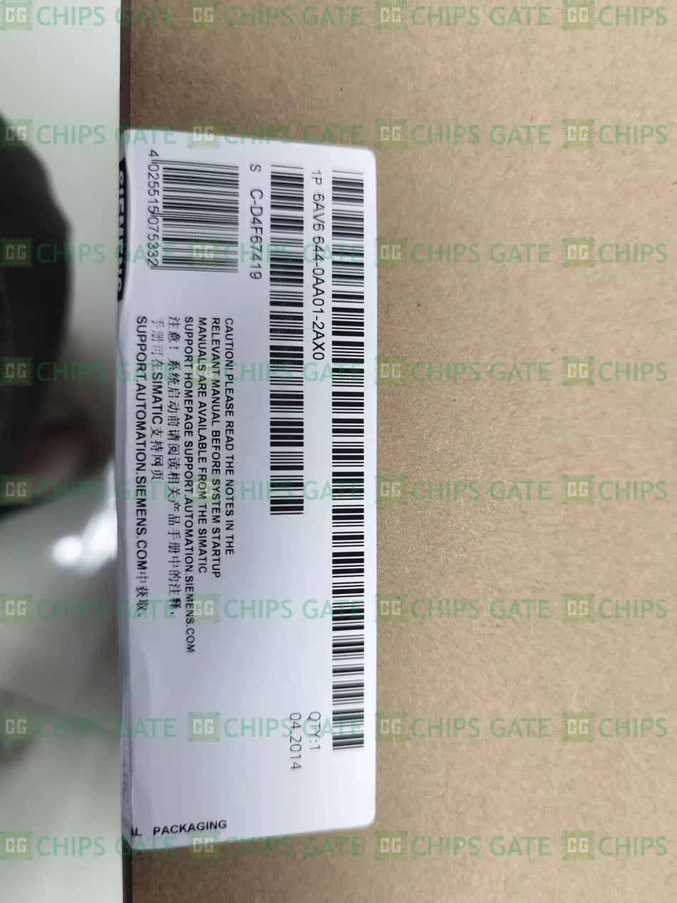 1PCS Brand NEW siemens Touch Screen 6AV6644-0AA01-2AX0 MP377-12