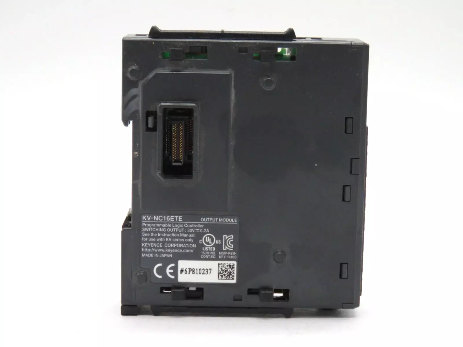 Keyence KV-NC16ETE PLC Expansion Output Module Unit 16