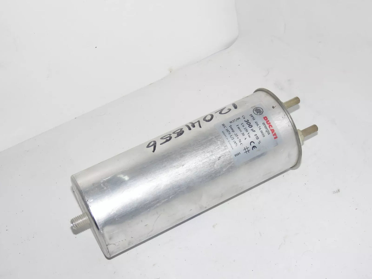 Ducati Energia 416.74.0010 Capacitor 300uF 10% PPM Polypropylene Capacitor
