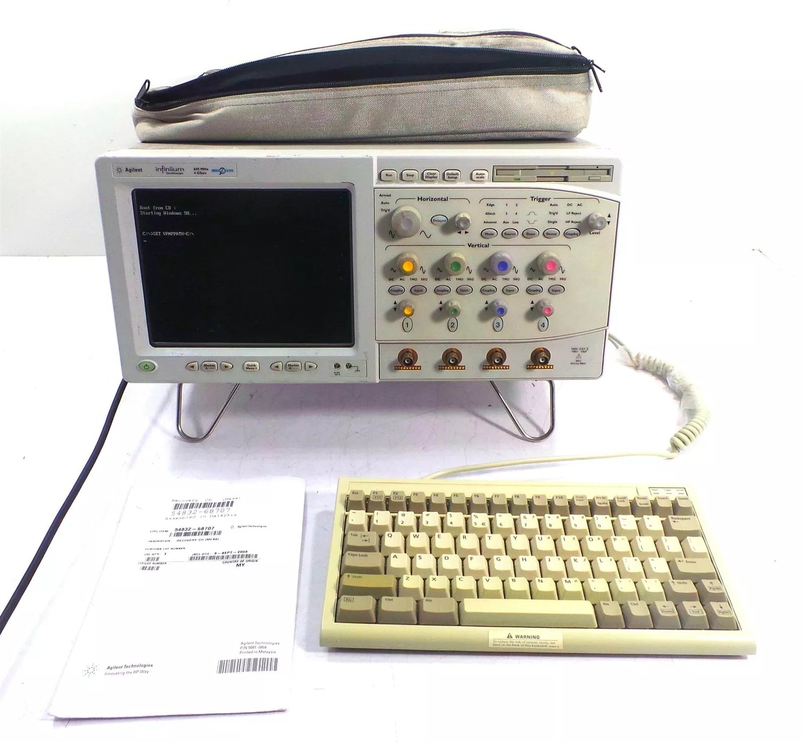 Agilent Infiniium Oscilloscope 600 MHz 4 GS/a 