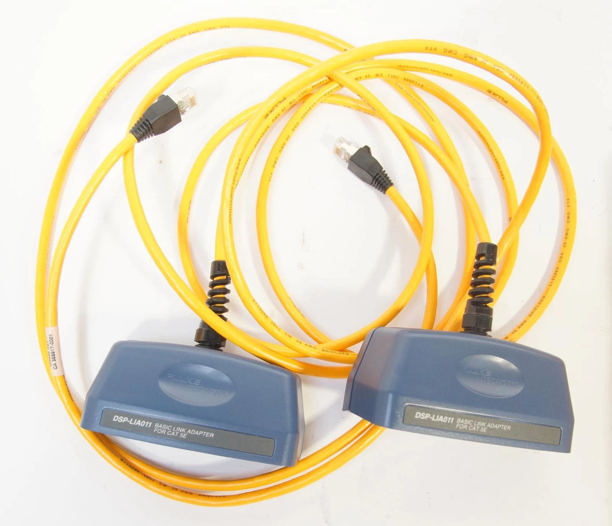 Fluke DSP-4000 Cable Tester with DSP-4000SR Smart Remote & Adapters