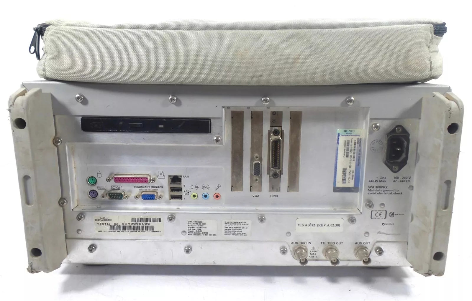 Agilent Infiniium Oscilloscope 600 MHz 4 GS/s MegaZoom - High Performance Testing Tool