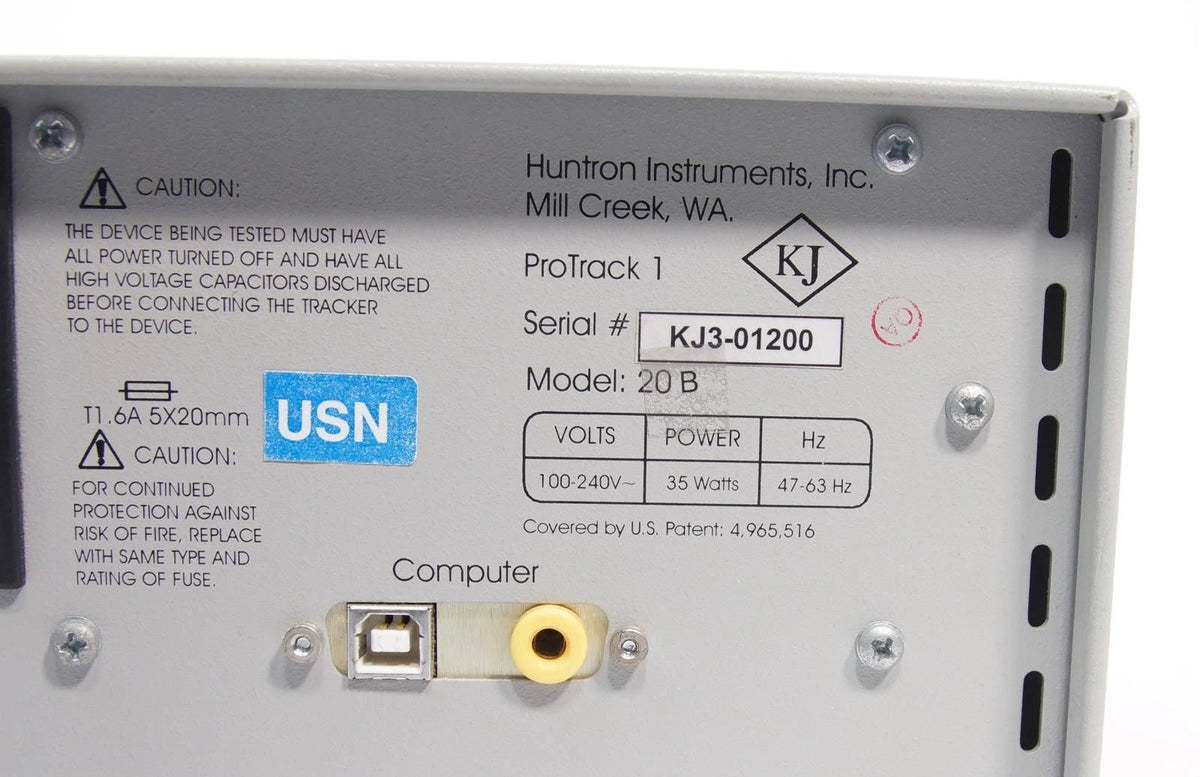 Huntron ProTrack I Model 20 Tracker Troubleshooting System FOR PARTS