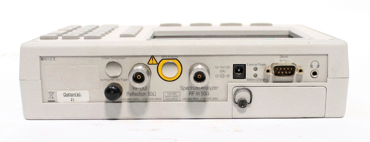 Anritsu MS2711D Color Portable RF Spectrum Analyzer 100kHz to 3GHz