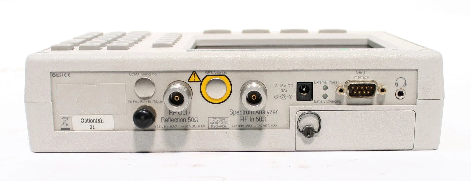 Anritsu MS2711D Color Portable RF Spectrum Analyzer 100kHz to 3GHz