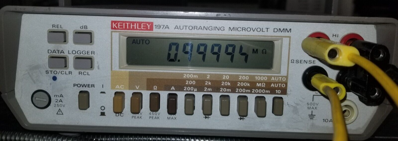 Keithley 197A 1mOhm to 1000V 100kHz True RMS Tester