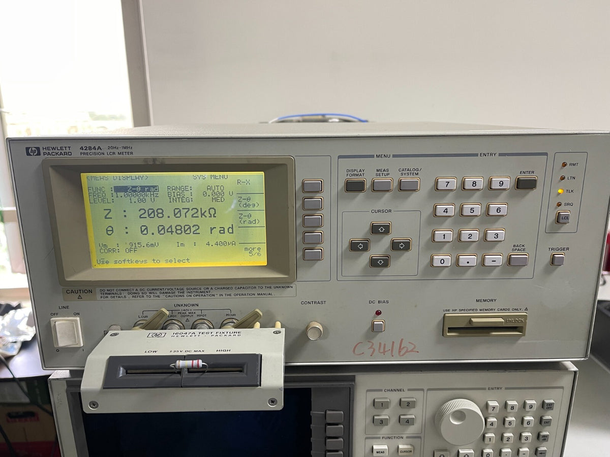 Agilent HP 4284A Precision LCR Meter 20Hz - 1MHz _ 6859 - XG eqpt