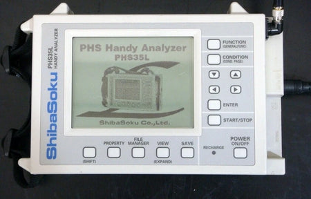Shibasoku PHS35L /A23010,SMA-N,CF-CARD64M/ADP PHS Analyzer