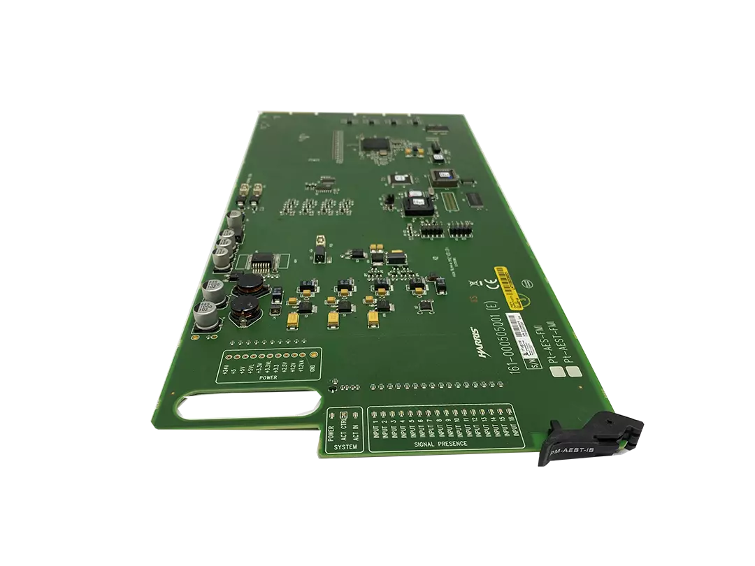 Harris PM-AEBT-IB Balanced Digital AES Audio Inputs Module with Back PT-AEB.BM