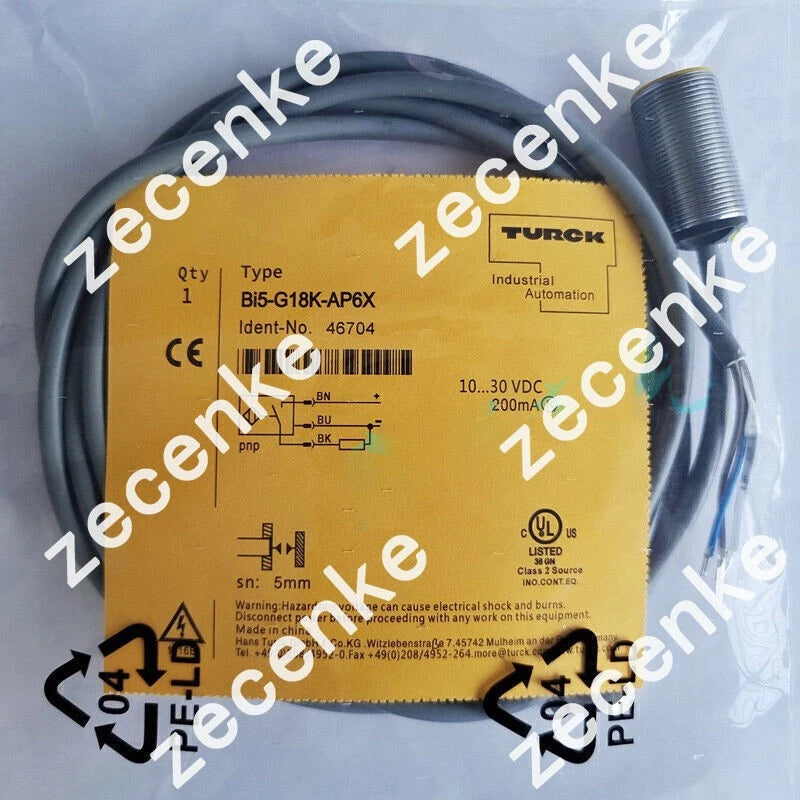 TURCK Photo-electric Sensor BI5-G18K-AP6X Proximity Switch