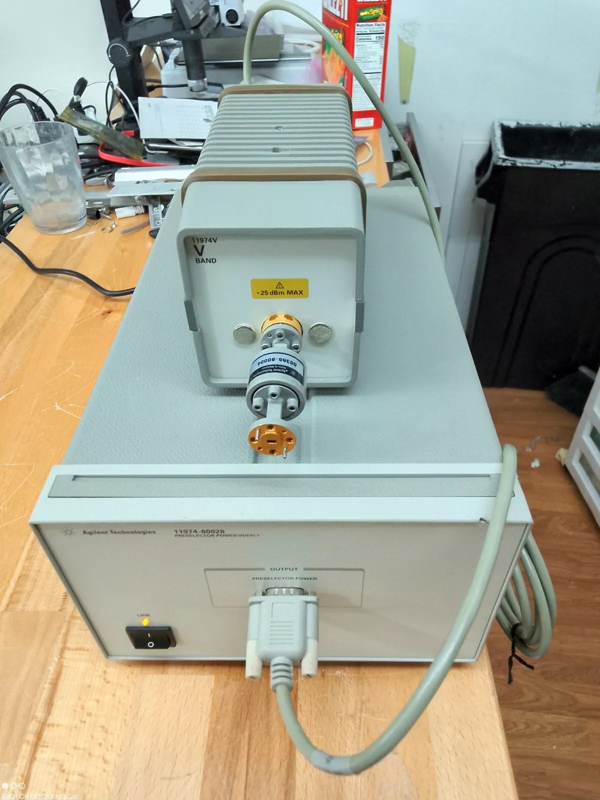 Agilent HP 11974-60028 Preselected Mixer with Power Supply 50-75 GHz 30 Day Warranty
