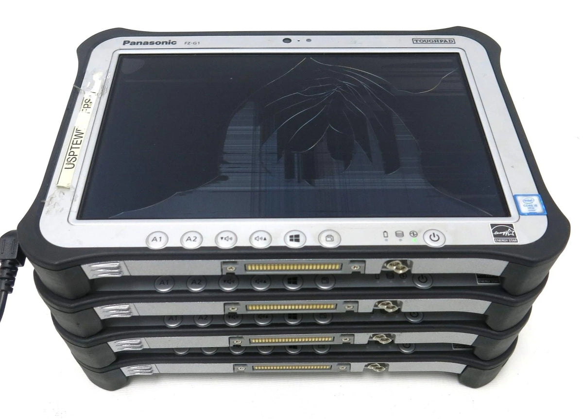 Lot 4 Panasonic Toughpad FZ-G1 Core i5-6300U 2.40GHz 8GB No HD