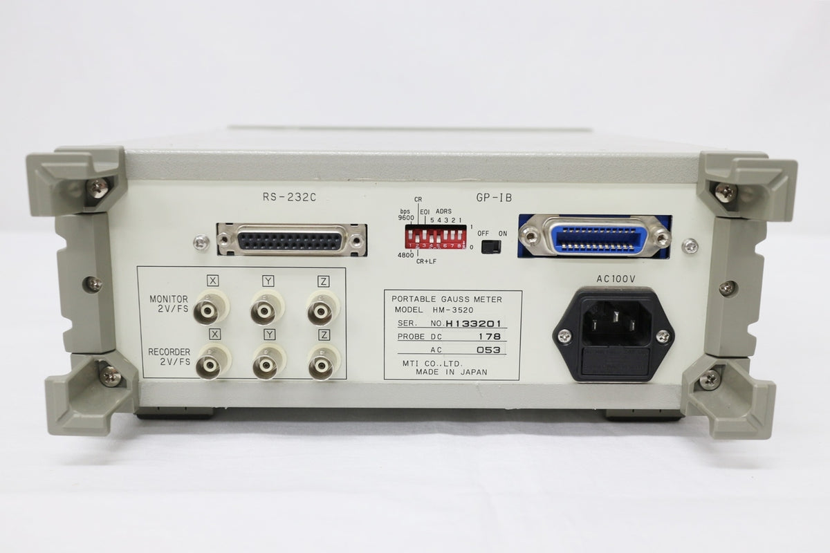 HM-3520 Three-Axis Magnetic Field Measurement System by MTI