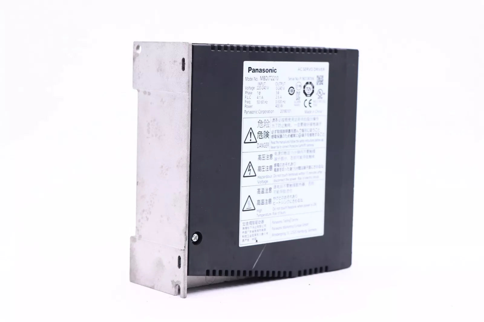 Panasonic MBDJT2210 AC Servo Drive 400W 240VAC Servo Motor Controller