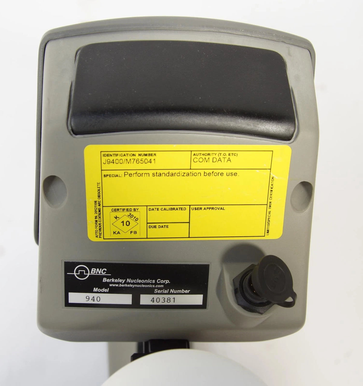 Berkeley Nucleonics BNC SAM 940 Handheld Radiation Isotope Identifier Model 6999