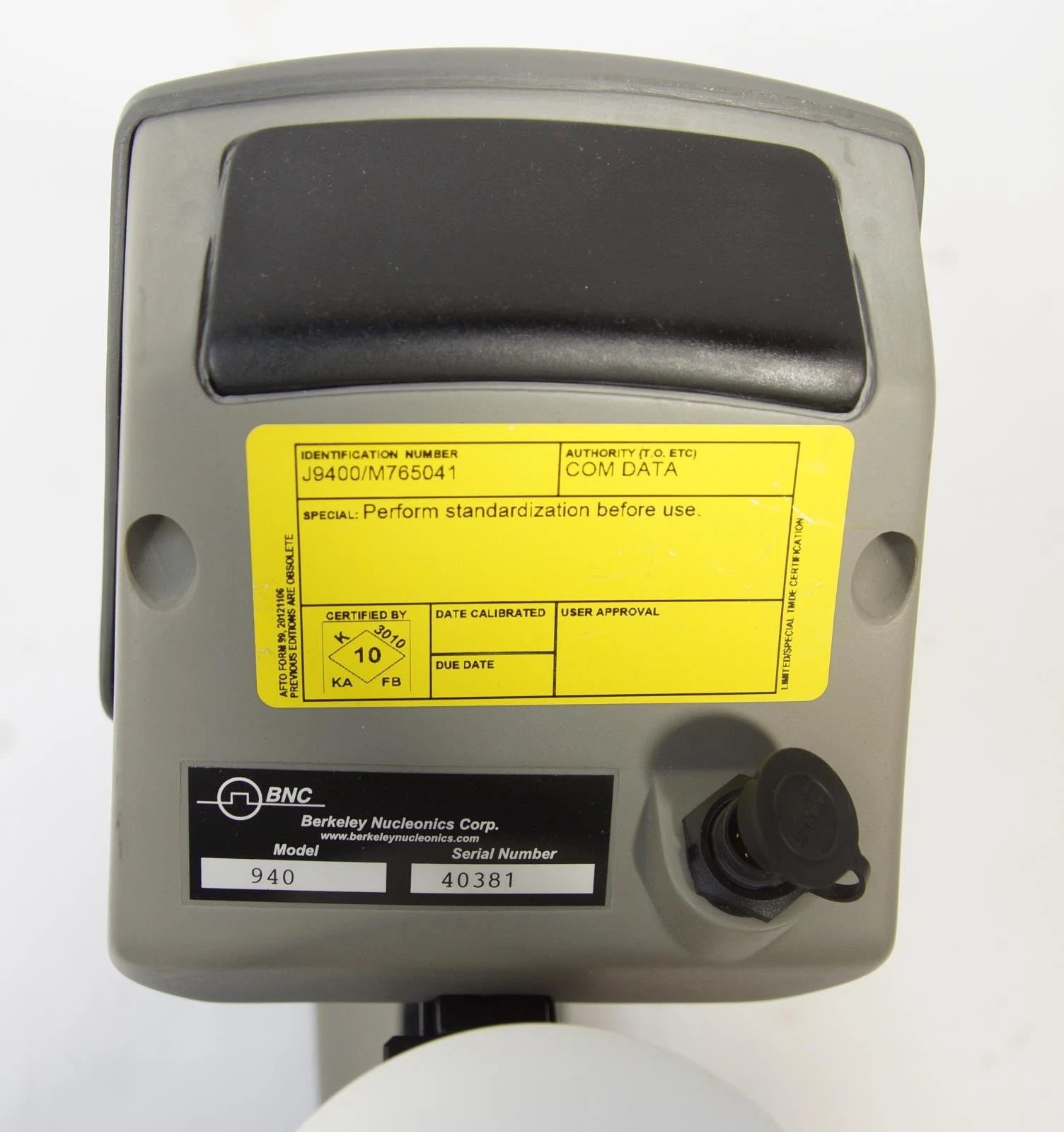 Berkeley Nucleonics BNC SAM 940 Handheld Radiation Isotope Identifier Model 6999