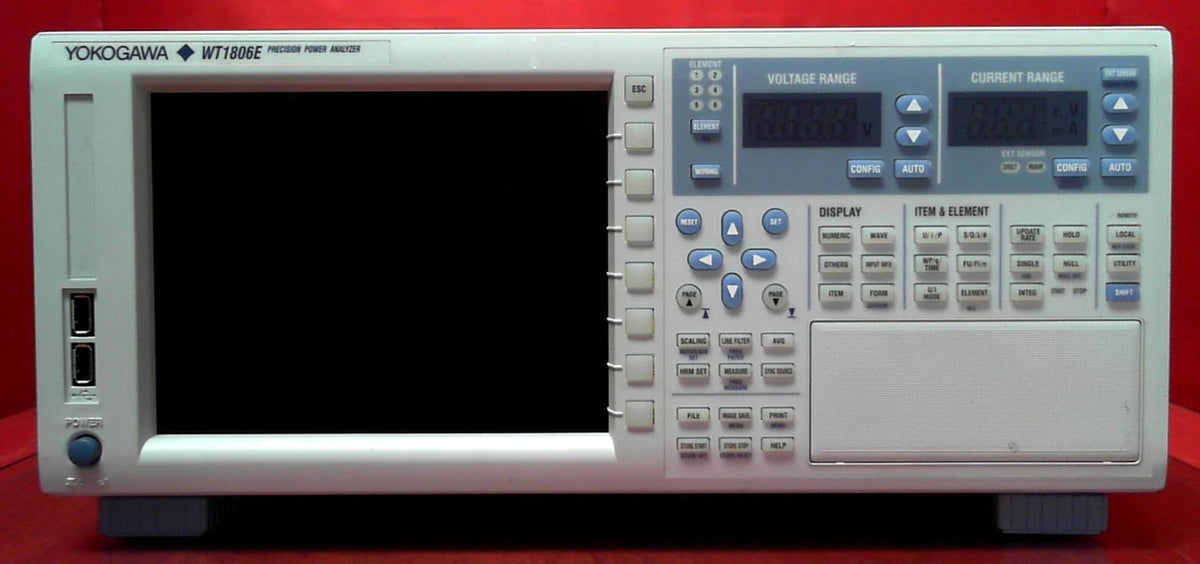 Yokogawa WT1806E WT1800E 6 Channel Precision Power Analyzer